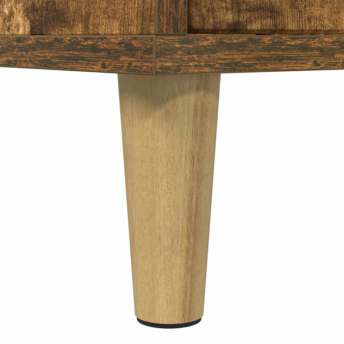 Casa pentru pisici Stejar fumuriu 51 x 30 x 52 cm Lemn compozit - WALTI WALTI