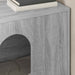Casa pentru pisici Gri Sonoma 51 x 30 x 52 cm Lemn compozit - WALTI WALTI