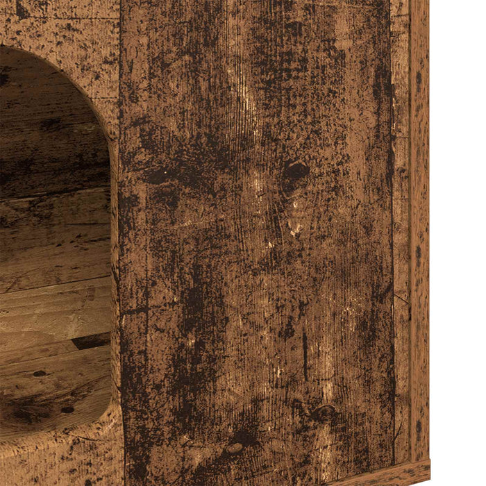 Casa pentru pisici Lemn vechi 51 x 30 x 52 cm Lemn compozit - WALTI WALTI