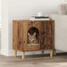 Casa pentru pisici Lemn vechi 51 x 30 x 52 cm Lemn compozit - WALTI WALTI