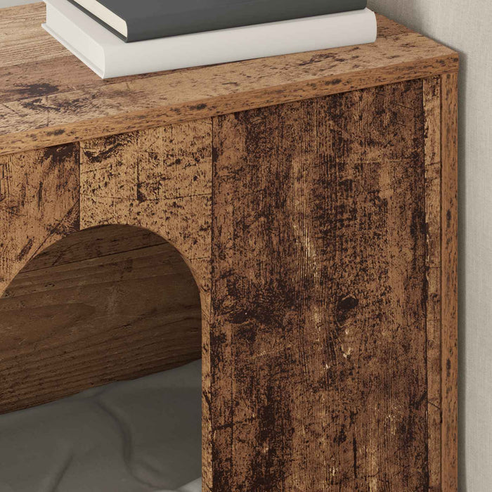 Casa pentru pisici Lemn vechi 51 x 30 x 52 cm Lemn compozit - WALTI WALTI