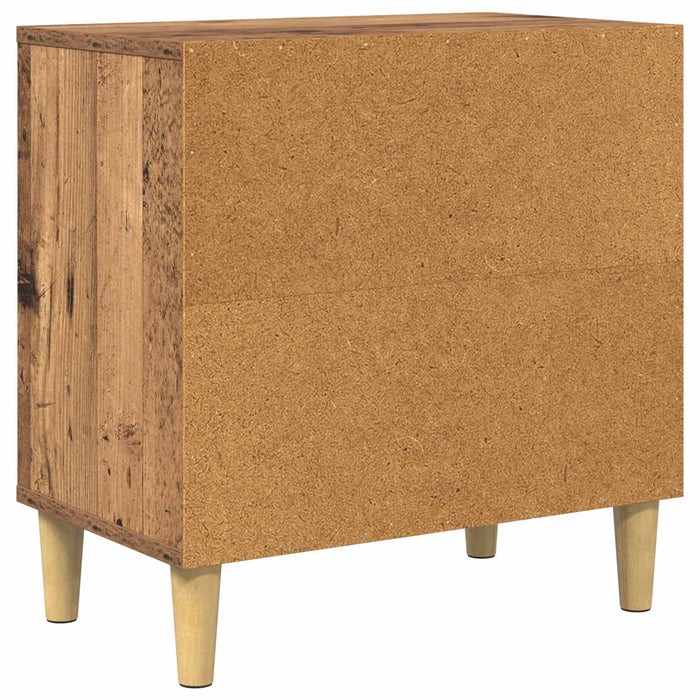Casa pentru pisici Lemn vechi 51 x 30 x 52 cm Lemn compozit - WALTI WALTI