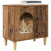 Casa pentru pisici Lemn vechi 51 x 30 x 52 cm Lemn compozit - WALTI WALTI
