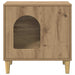Casa pentru pisici Stejar artizanal 51 x 30 x 52 cm - WALTI WALTI