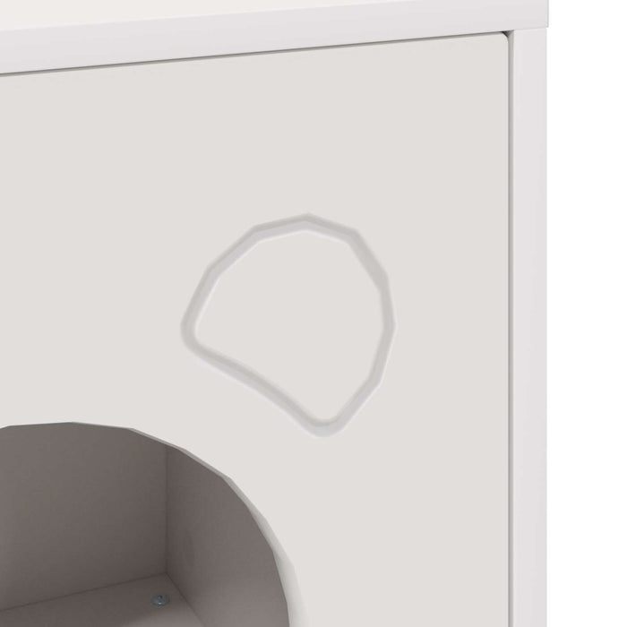 Casa pentru pisici Alb 42,5 x 40 x 53 cm Lemn compozit - WALTI WALTI