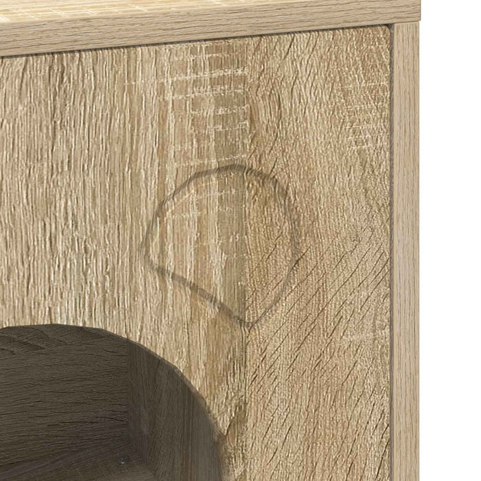 Casa pentru pisici Sonoma 42,5 x 40 x 53 cm Lemn compozit - WALTI WALTI