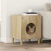 Casa pentru pisici Sonoma 42,5 x 40 x 53 cm Lemn compozit - WALTI WALTI