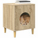 Casa pentru pisici Sonoma 42,5 x 40 x 53 cm Lemn compozit - WALTI WALTI