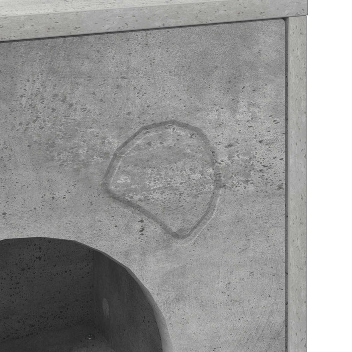 Casa pentru pisici Beton 42,5 x 40 x 53 cm Lemn compozit - WALTI WALTI