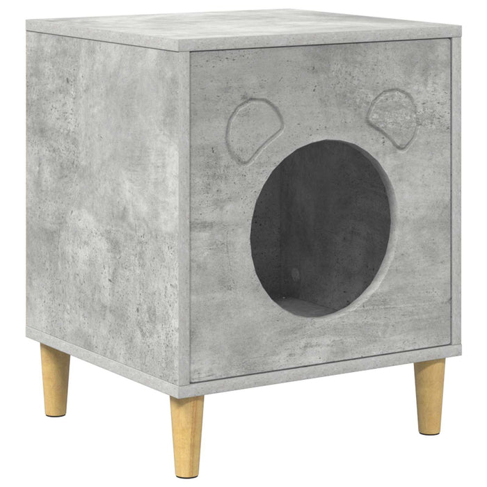 Casa pentru pisici Beton 42,5 x 40 x 53 cm Lemn compozit - WALTI WALTI