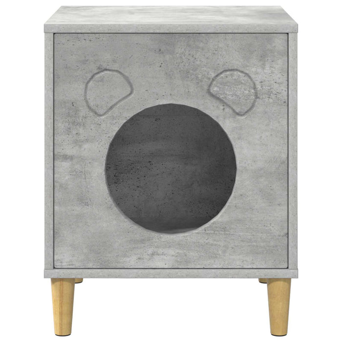 Casa pentru pisici Beton 42,5 x 40 x 53 cm Lemn compozit - WALTI WALTI