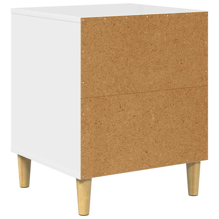 Casa pentru pisici Alb Lucios 42,5 x 40 x 53 cm Lemn compozit - WALTI WALTI