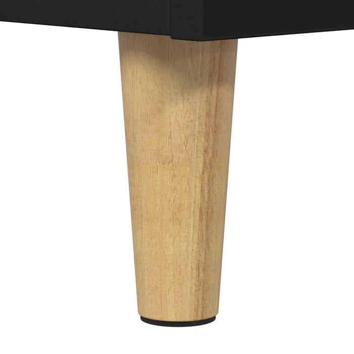 Casa pentru pisici Negru 72 x 42.5 x 70 cm Lemn compozit - WALTI WALTI