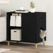 Casa pentru pisici Negru 72 x 42.5 x 70 cm Lemn compozit - WALTI WALTI