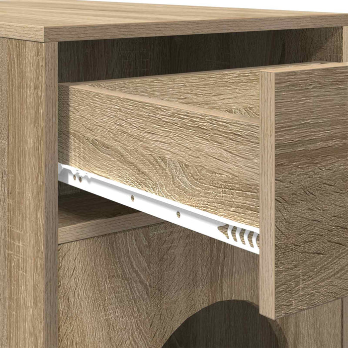 Casa pentru pisici Sonoma 72 x 42.5 x 70 cm Lemn compozit - WALTI WALTI