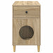 Casa pentru pisici Sonoma 72 x 42.5 x 70 cm Lemn compozit - WALTI WALTI