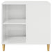 Casa pentru pisici Alb Lucios 72 x 42.5 x 70 cm Lemn compozit - WALTI WALTI