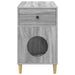 Casa pentru pisici Gri Sonoma 72 x 42.5 x 70 cm Lemn compozit - WALTI WALTI