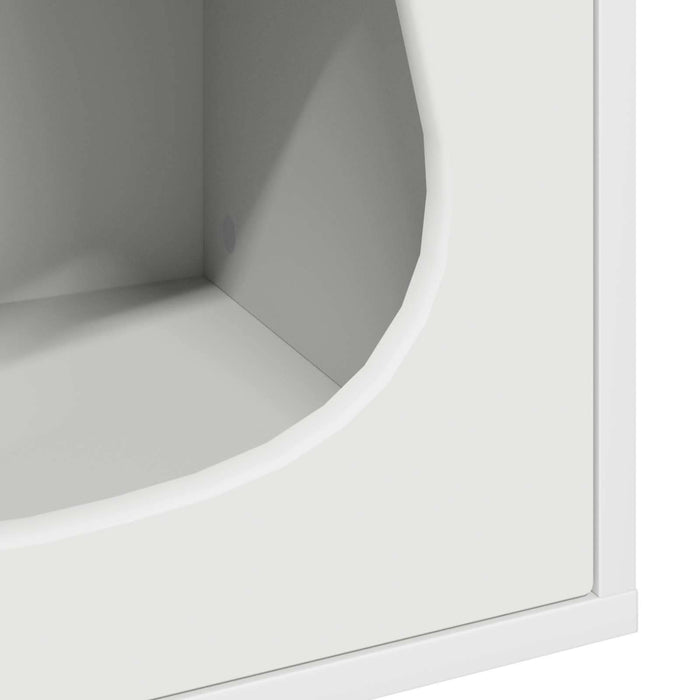 Casa pentru pisici Alb 42,5 x 40 x 53,5 cm Lemn compozit - WALTI WALTI