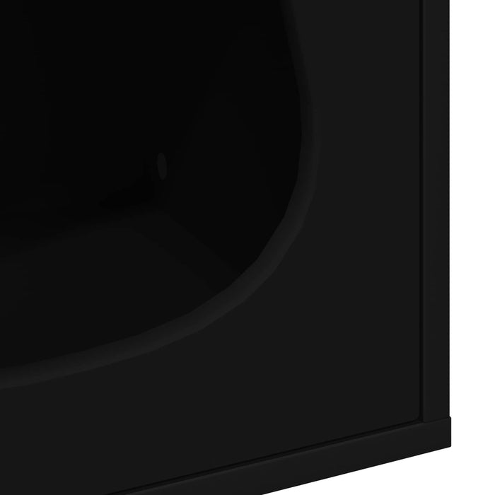 Casa pentru pisici Negru 42,5 x 40 x 53,5 cm Lemn compozit - WALTI WALTI