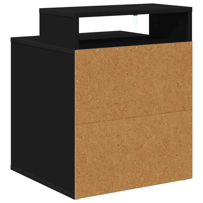 Casa pentru pisici Negru 42,5 x 40 x 53,5 cm Lemn compozit - WALTI WALTI
