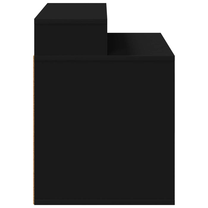 Casa pentru pisici Negru 42,5 x 40 x 53,5 cm Lemn compozit - WALTI WALTI