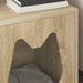 Casa pentru pisici Sonoma 42,5 x 40 x 53,5 cm Lemn compozit - WALTI WALTI