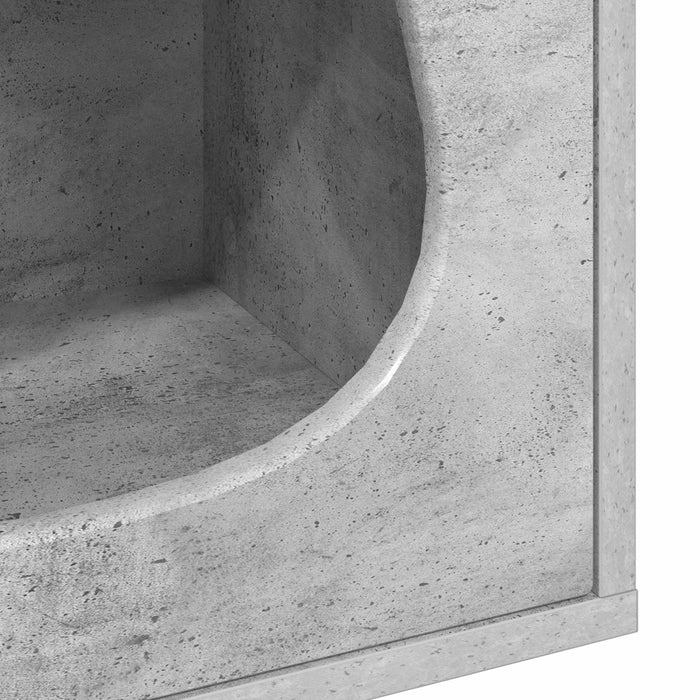 Casa pentru pisici Beton 42,5 x 40 x 53,5 cm Lemn compozit - WALTI WALTI