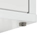 Casa pentru pisici Alb Lucios 42,5 x 40 x 53,5 cm Lemn compozit - WALTI WALTI
