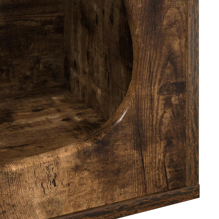 Casa pentru pisici Stejar fumuriu 42,5 x 40 x 53,5 cm - WALTI WALTI