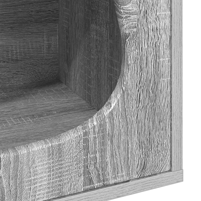 Casa pentru pisici Gri Sonoma 42,5 x 40 x 53,5 cm Lemn compozit - WALTI WALTI