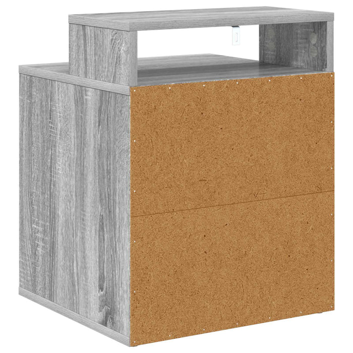 Casa pentru pisici Gri Sonoma 42,5 x 40 x 53,5 cm Lemn compozit - WALTI WALTI