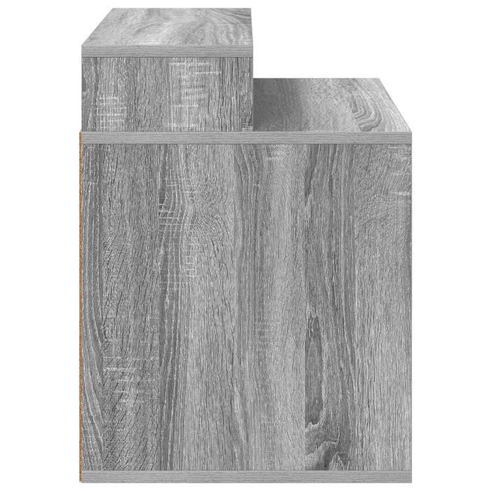 Casa pentru pisici Gri Sonoma 42,5 x 40 x 53,5 cm Lemn compozit - WALTI WALTI