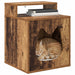 Casa pentru pisici Lemn vechi 42,5 x 40 x 53,5 cm Lemn compozit - WALTI WALTI