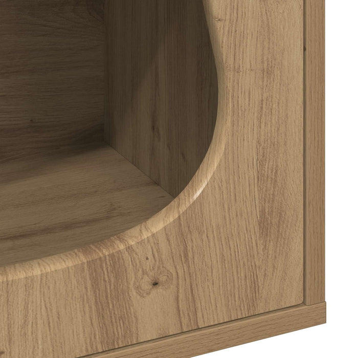 Casa pentru pisici Stejar artizanal 42,5 x 40 x 53,5 cm WALTI