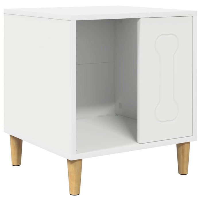 Casă pentru câini Alb 44 x 42 x 49 cm Lemn compozit - WALTI WALTI