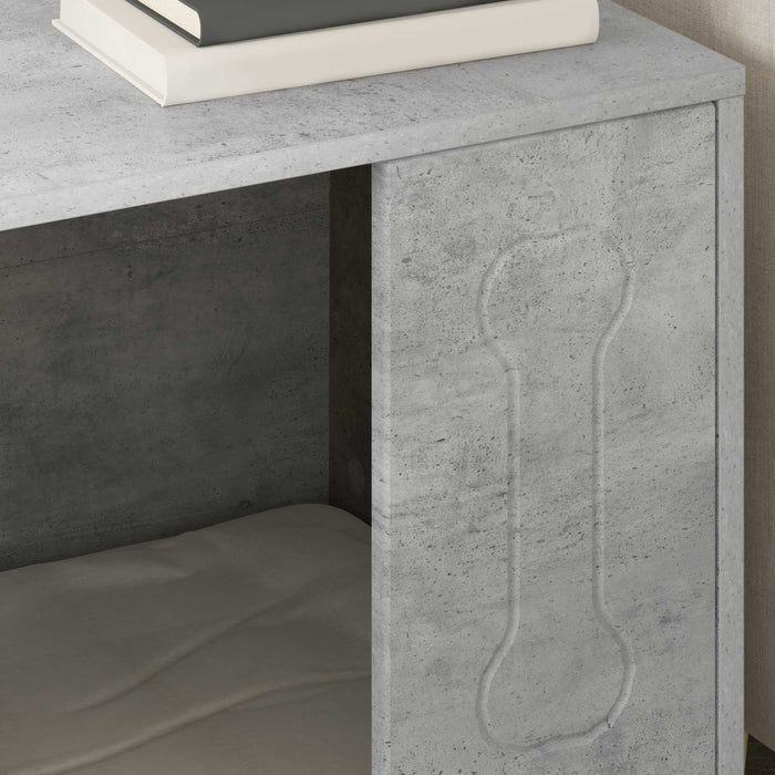 Casă pentru câini Beton 44 x 42 x 49 cm Lemn compozit - WALTI WALTI