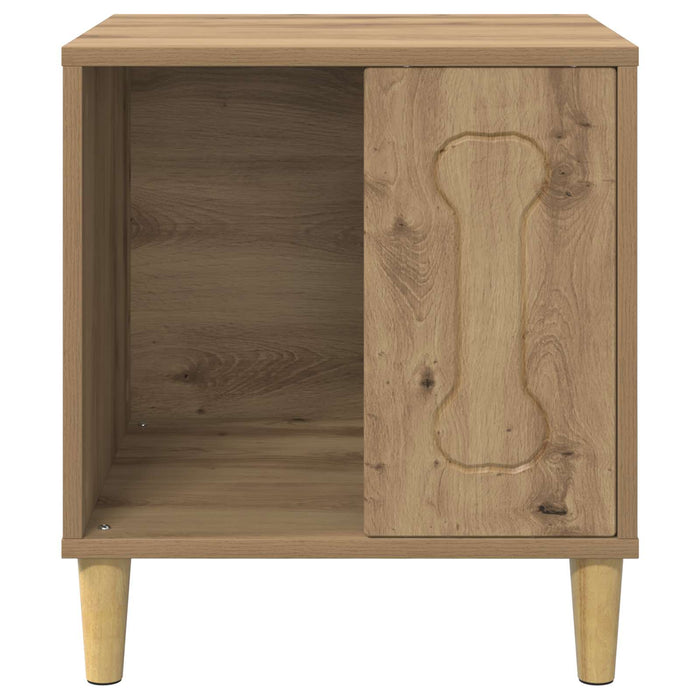 Casă pentru câini Stejar artizanal 44 x 42 x 49 cm - WALTI WALTI