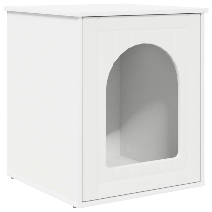 Casa pentru pisici Alb 53 x 52 x 62 cm Lemn compozit - WALTI WALTI