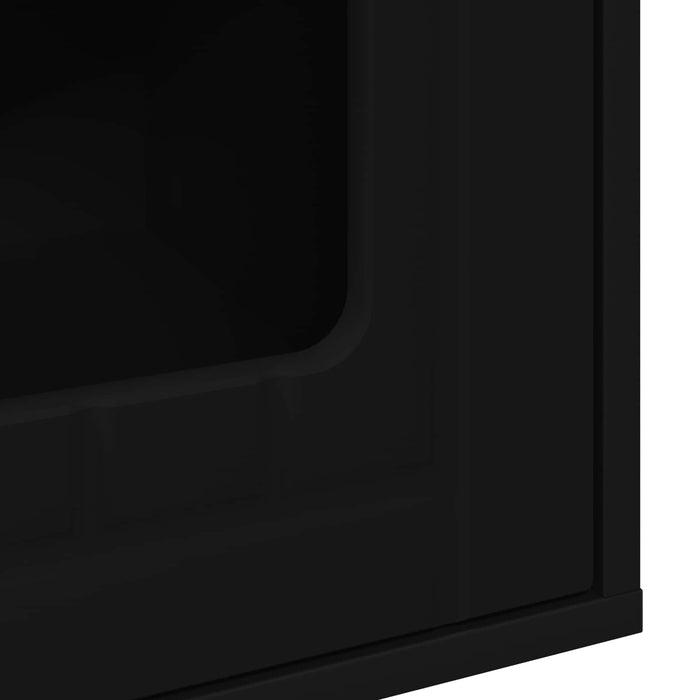 Casa pentru pisici Negru 53 x 52 x 62 cm Lemn compozit - WALTI WALTI