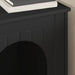 Casa pentru pisici Negru 53 x 52 x 62 cm Lemn compozit - WALTI WALTI