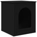 Casa pentru pisici Negru 53 x 52 x 62 cm Lemn compozit - WALTI WALTI