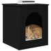 Casa pentru pisici Negru 53 x 52 x 62 cm Lemn compozit - WALTI WALTI