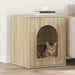Casa pentru pisici Sonoma 53 x 52 x 62 cm Lemn compozit - WALTI WALTI