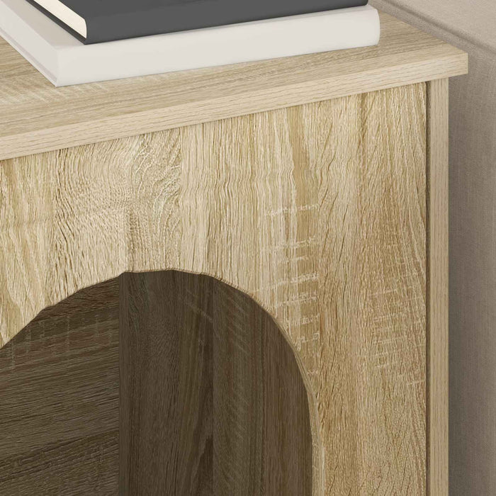 Casa pentru pisici Sonoma 53 x 52 x 62 cm Lemn compozit - WALTI WALTI
