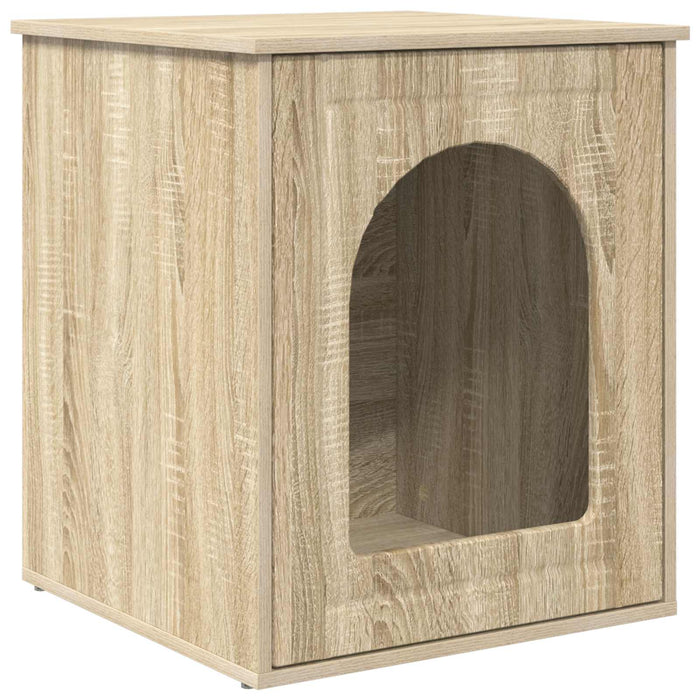 Casa pentru pisici Sonoma 53 x 52 x 62 cm Lemn compozit - WALTI WALTI