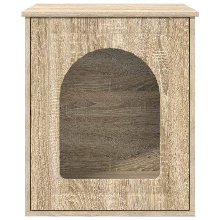 Casa pentru pisici Sonoma 53 x 52 x 62 cm Lemn compozit - WALTI WALTI
