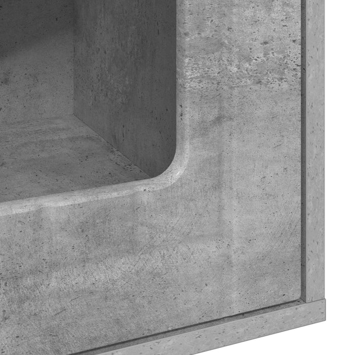 Casa pentru pisici Beton 53 x 52 x 62 cm Lemn compozit - WALTI WALTI