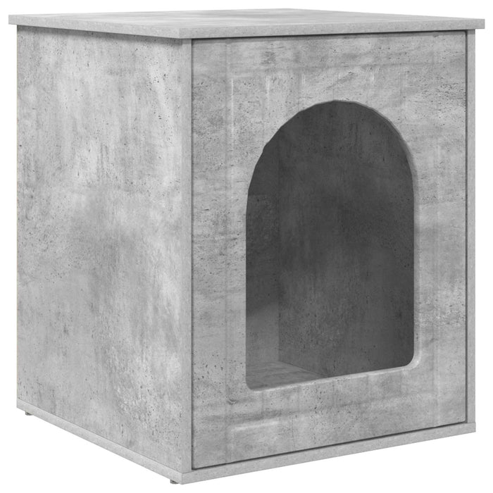 Casa pentru pisici Beton 53 x 52 x 62 cm Lemn compozit - WALTI WALTI