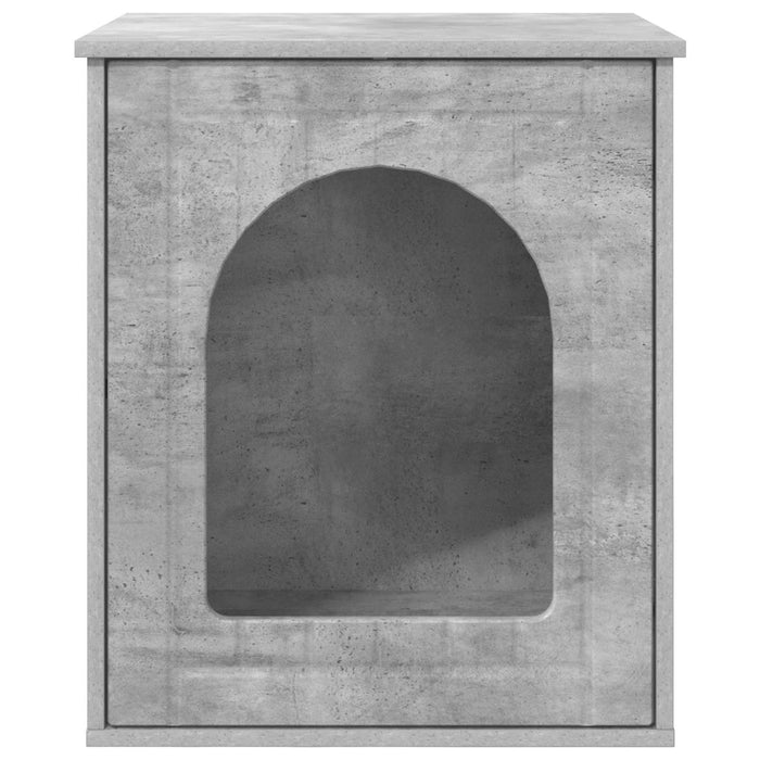 Casa pentru pisici Beton 53 x 52 x 62 cm Lemn compozit - WALTI WALTI